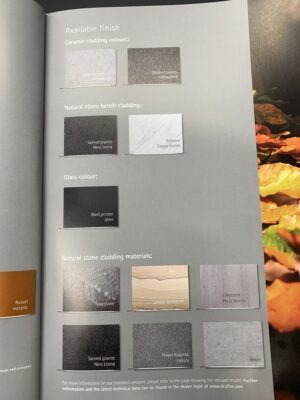 Spartherm stoves, cladding options