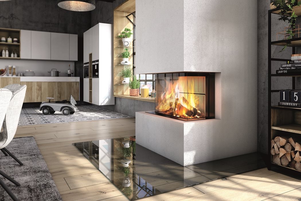 Spartherm Fireplaces Premium triple sided fireplace