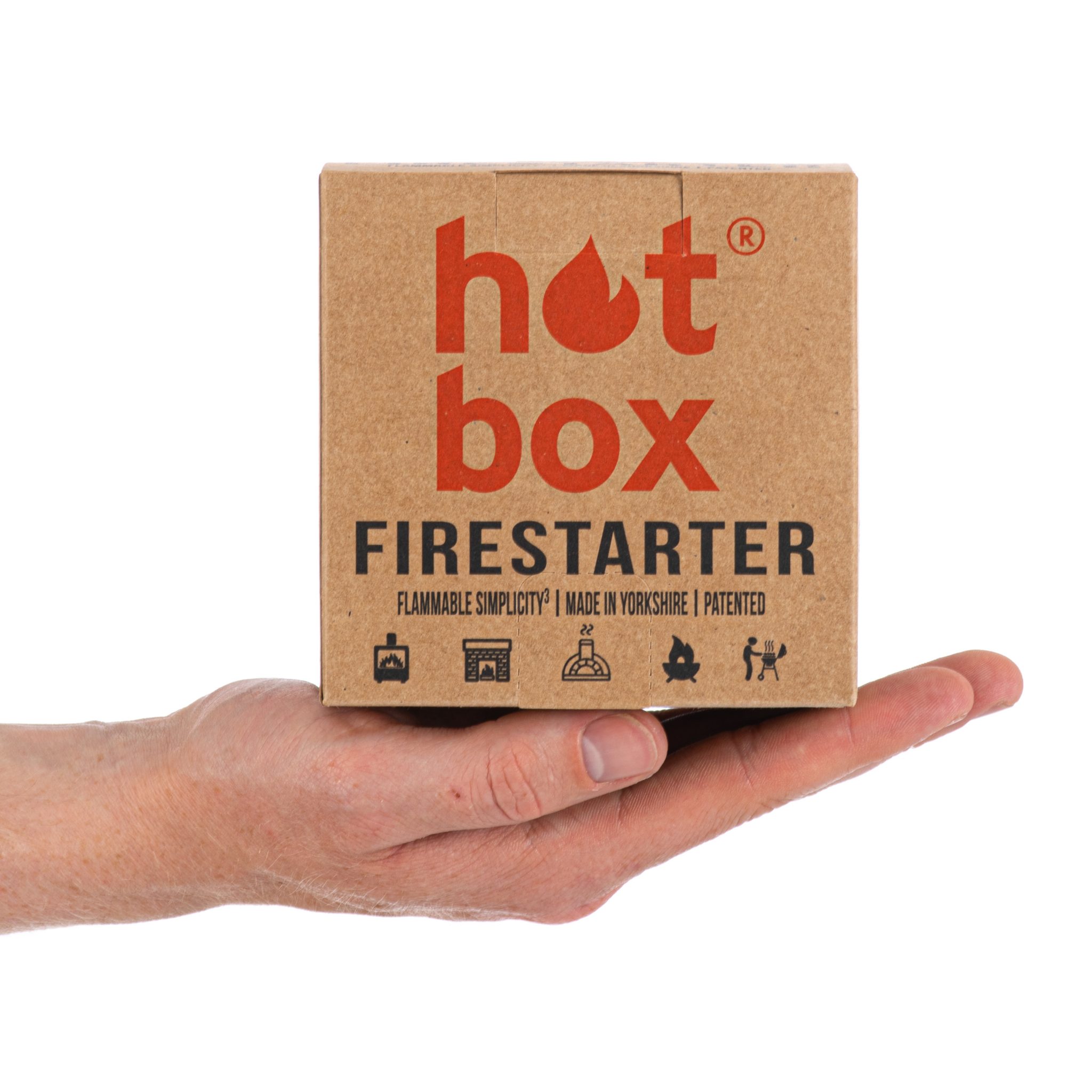 Hot Box Firetarter - how to light a fire
