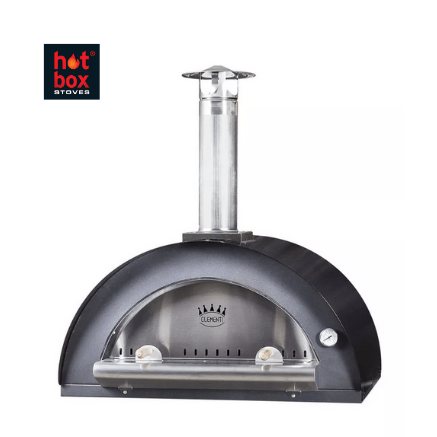 Clementi Family Pizza Oven Anthracite - Hot Box Stoves