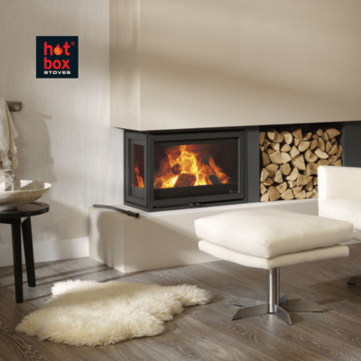 Dik Geurts Instyle Corner Wood Burning Stove - Hot Box Stoves