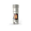 La Castellamonte Round Stack Wood white size 2 - hotboxstoves.co.uk-2