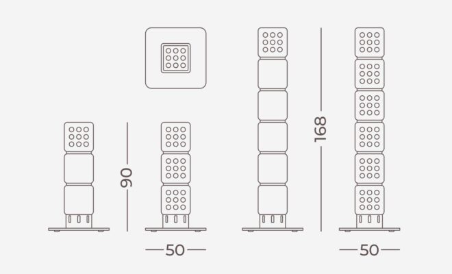 La Castellamonte Thermo Stack dimensions 2 - hotboxstoves.co.uk