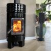 La castellamonte round stack slim black 2