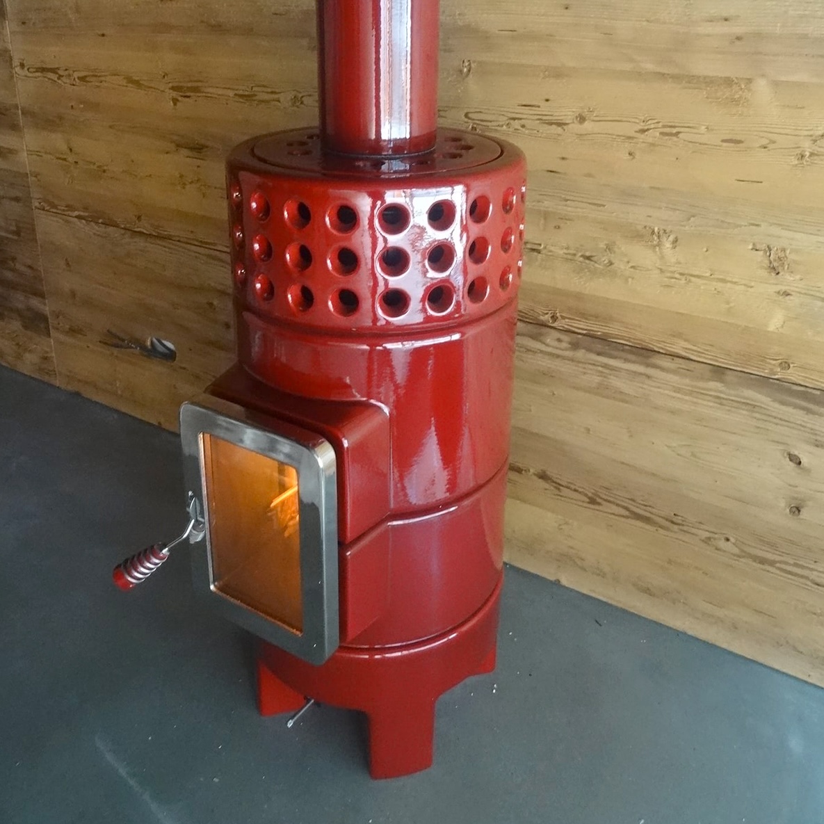 La castellamonte round stack slim red 2