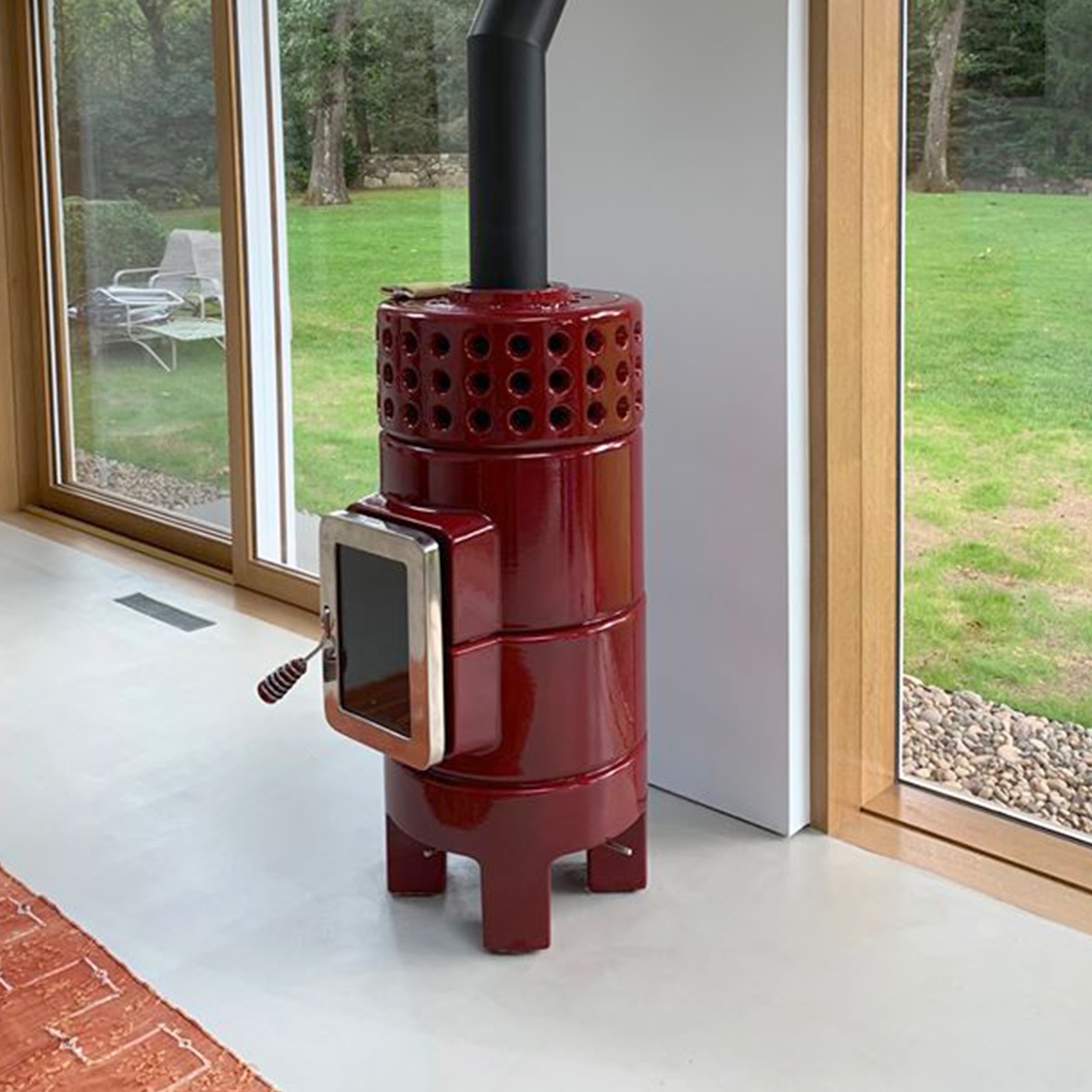 La castellamonte round stack slim red