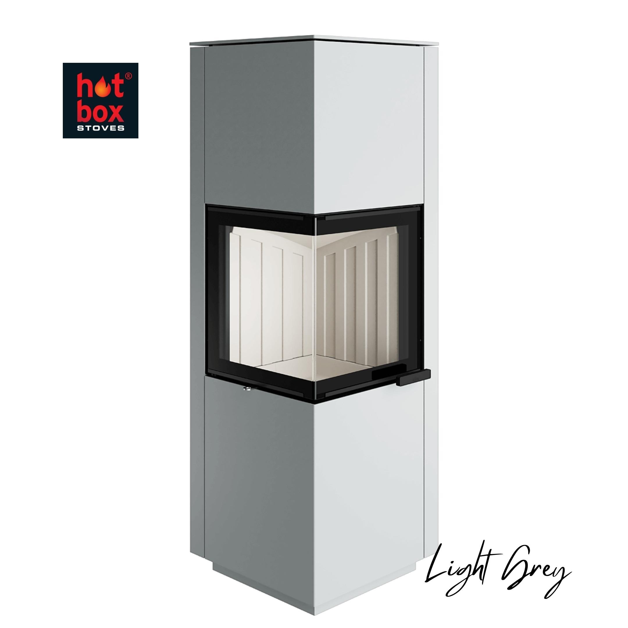 Light Grey Piko H20 - hotboxstoves.co.uk