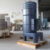Round Stack Long size 2 side - hotboxstoves.co.uk