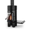 Round Stack Rim black matt - hotboxstoves.co.uk