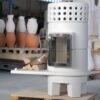 Round Stack Rim white - hotboxstoves.co.uk