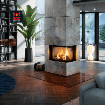 Spartherm - Linear Corner 68x46x57 Inset Stove - Hot Box Stoves
