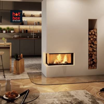 Spartherm - Linear Corner 68x46x57 Log Burner - Hot Box Stoves