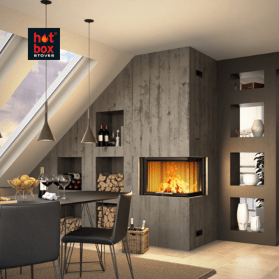 Spartherm - Linear Corner 68x46x57 WoodBurner - Hot Box Stoves