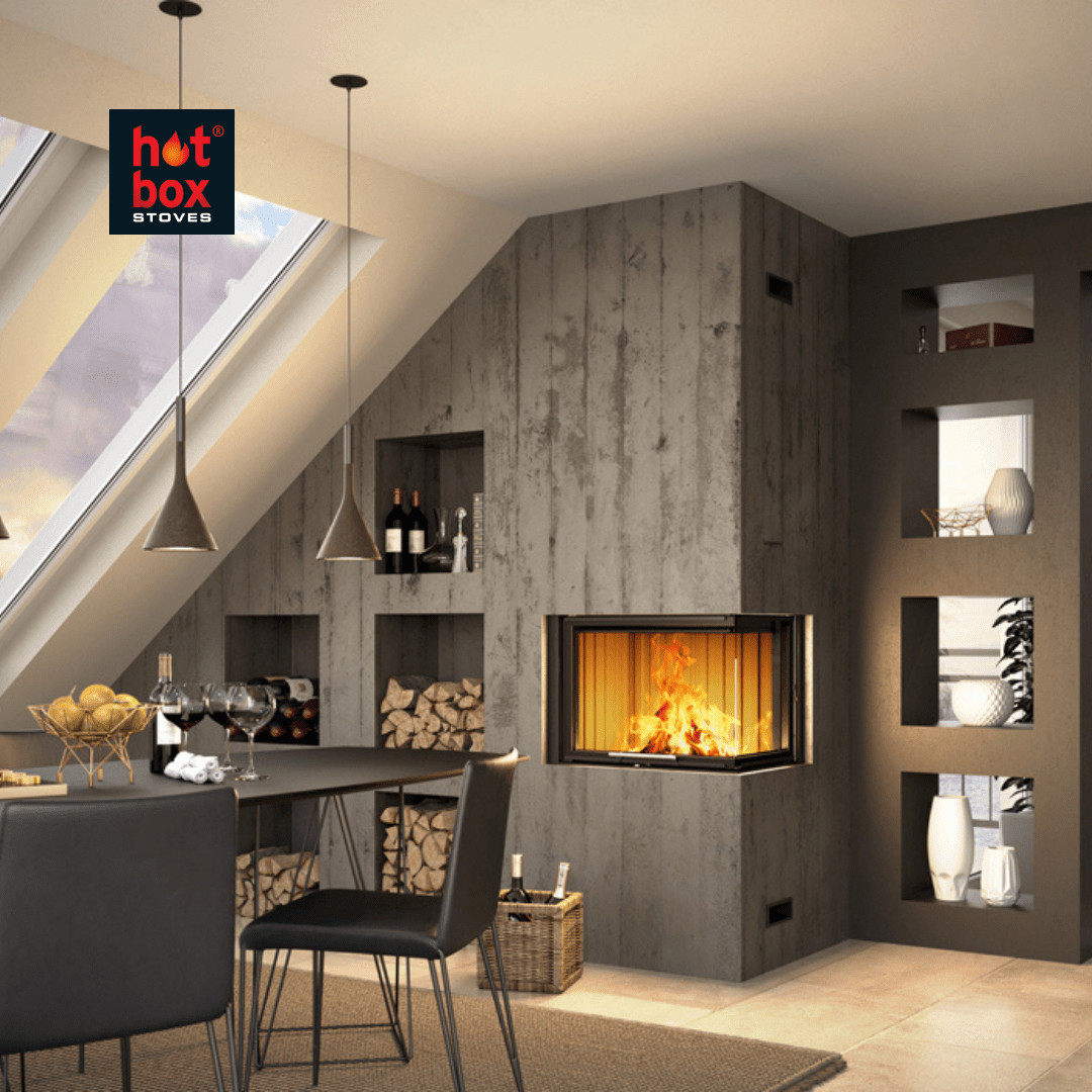 Spartherm - Linear Corner 68x46x57 WoodBurner - Hot Box Stoves