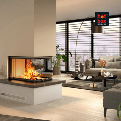 Spartherm Linear Triple 55x91x54 Wood Burner - Hot Box Stoves