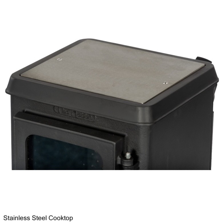 The hobbit stainless steel cook top - hotboxstoves.co.uk