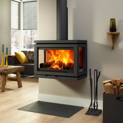 Dik Geurts Vidar Wall Woodburning Stove 6kW