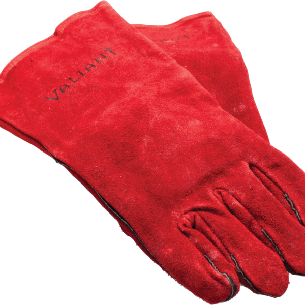 Extra Long Leather Heat Resistant Gloves