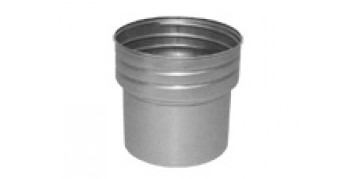 Stove Pipe to Tecnoflex Screwfit Adaptor - 180mm