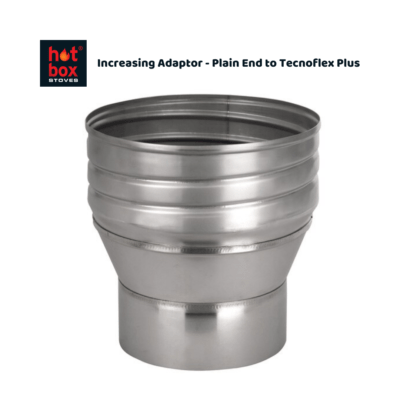 Increasing Adaptor - Plain End to Tecnoflex Plus - Hot Box Stoves