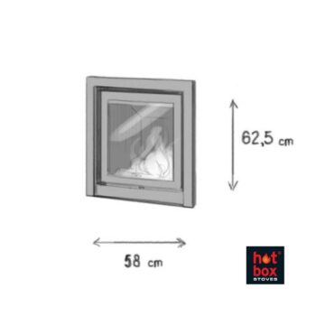 Stuv 16-in 1658 Wood Burning Stove - hotboxstoves.co.uk
