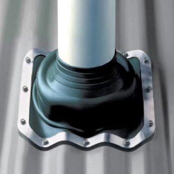 Dektite Premium EPDM Black on roof - hotboxstoves.co.uk