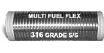 Multifuel Flex Liner 316/316 - 200mm / 8" (By The Metre)
