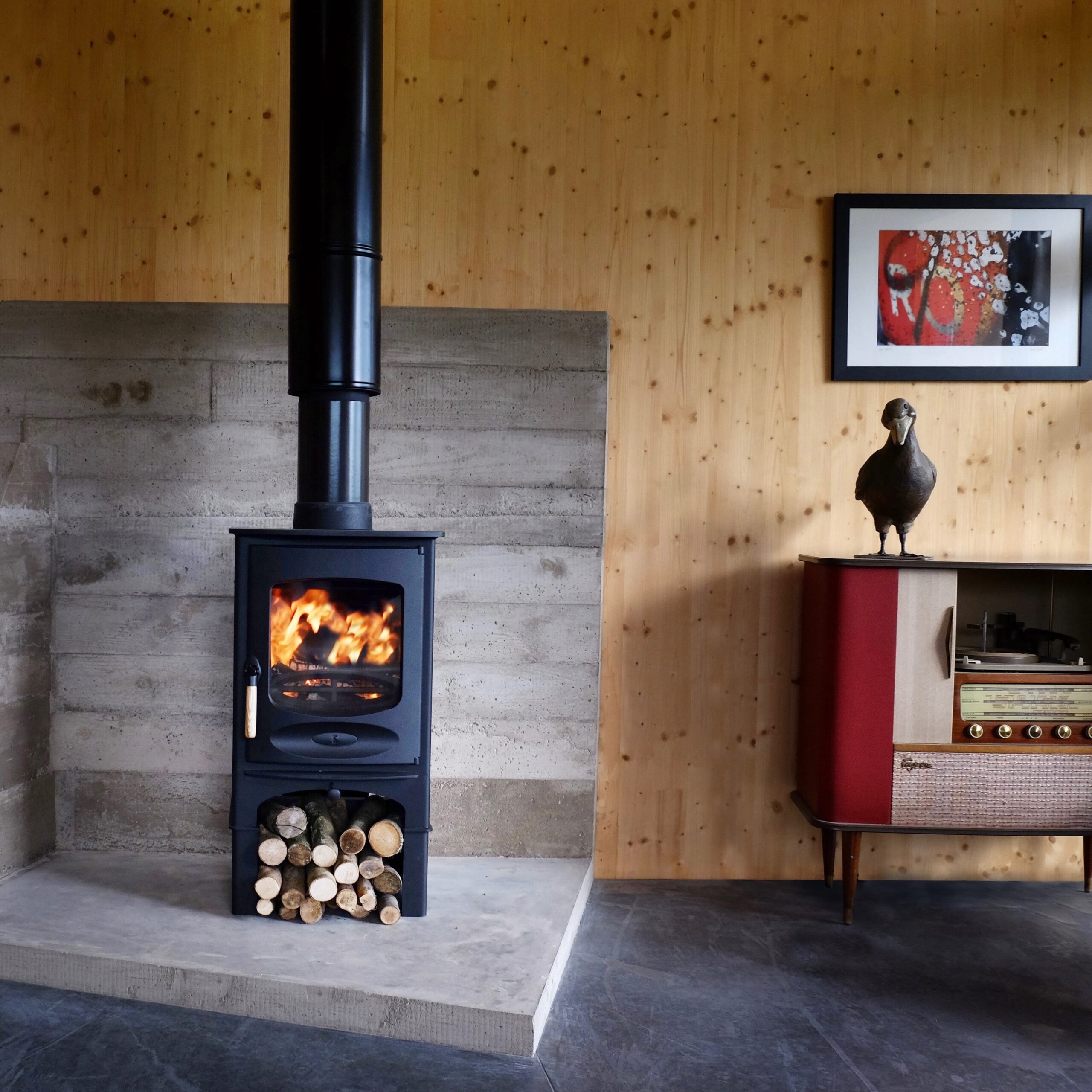 Charnwood C-Six Store Stand Black