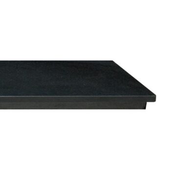 Granite Hearth close up - hotboxstoves.co.uk