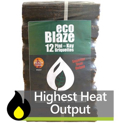 Wood Fuel Briquette Hot Box Stoves