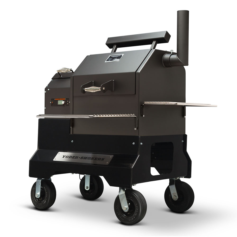 Yoder YS640s Competition Cart Black - hotboxstoves.co.uk