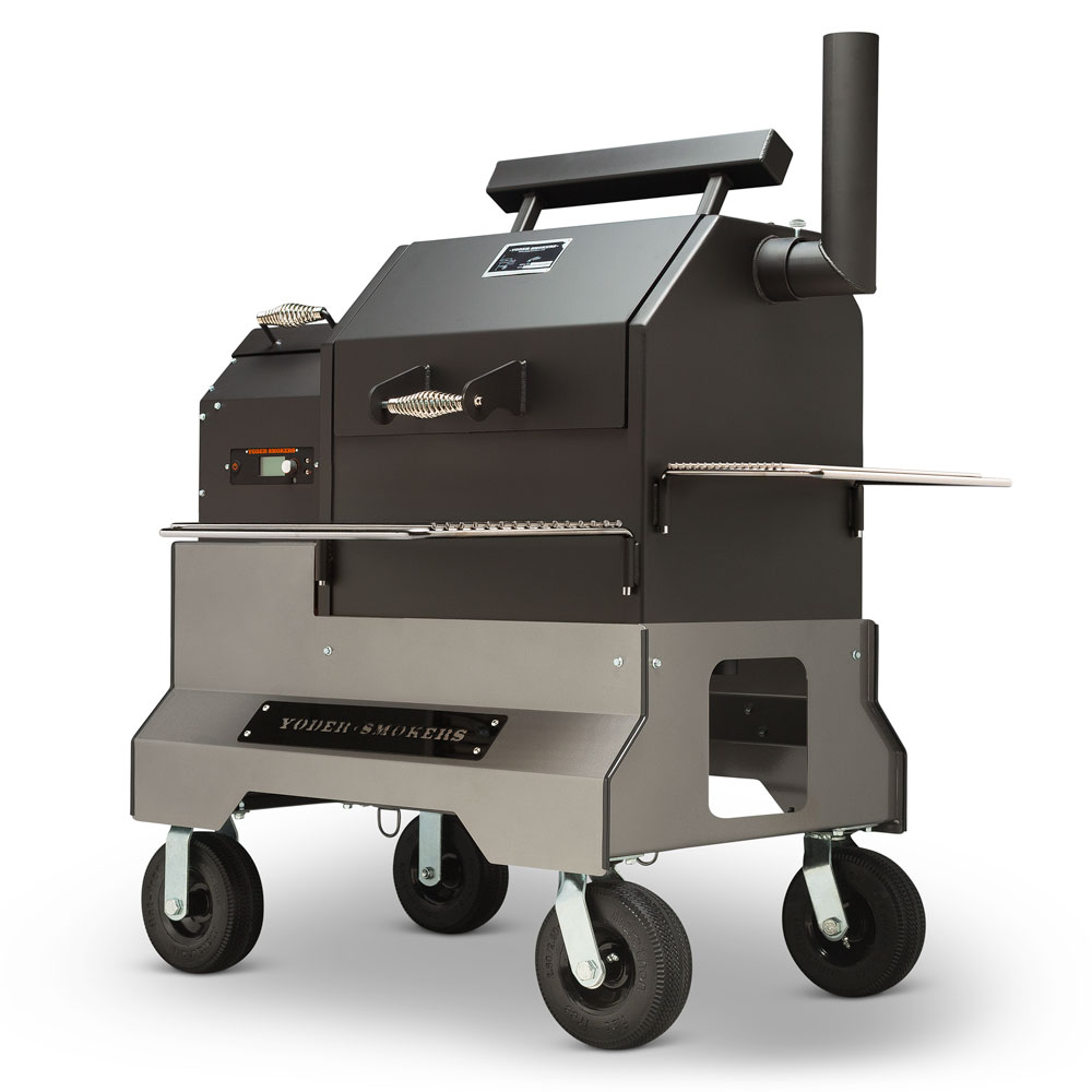 Yoder YS640s Competition Cart Silver - hotboxstoves.co.uk