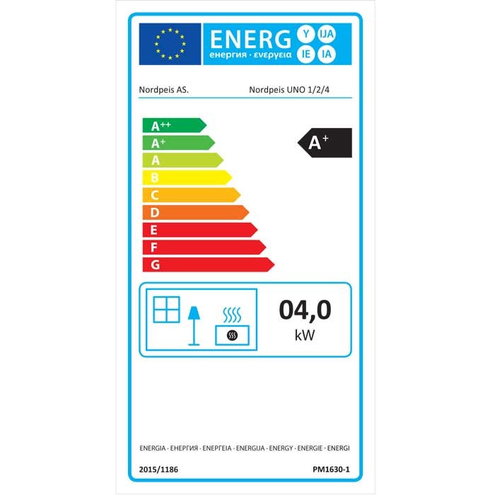 Nordpeis Uno 4 Wood Stove (4kW) - Image 3