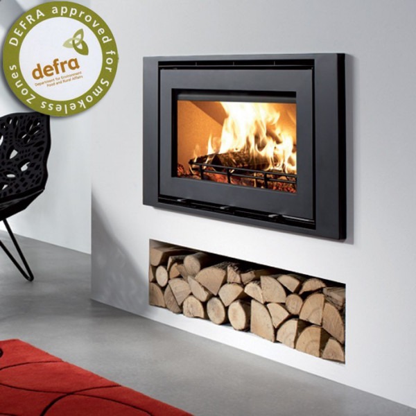 Westfire UNIQ 32 1000mm WIDE FRAME Woodburning Inset Stove 5.9 kW - Image 2