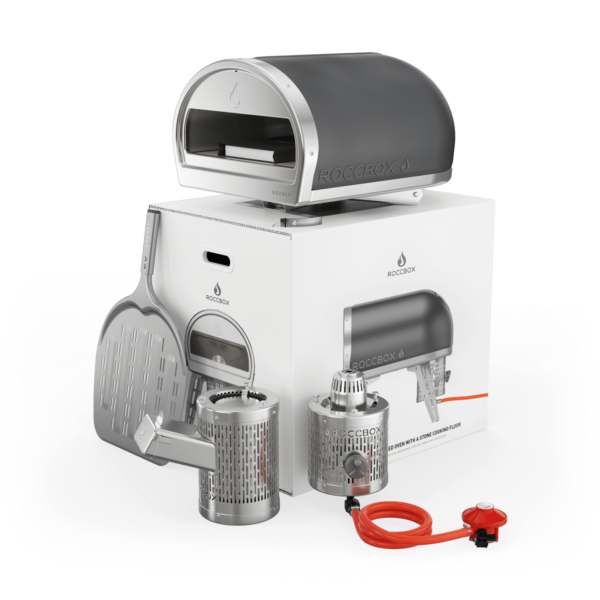 RoccBox Grey Pizza Oven - Hot Box Stoves