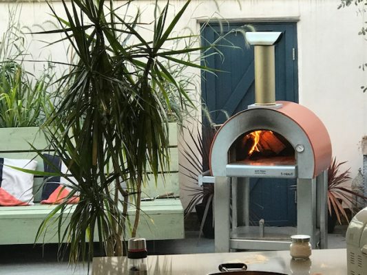 wood pizza oven