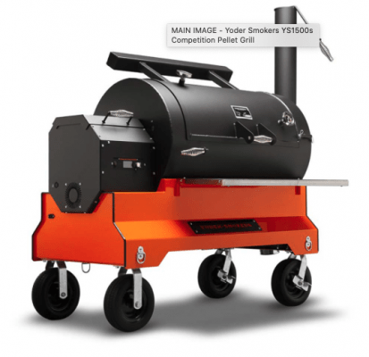 Yoder YS1500S Competition smoker grill