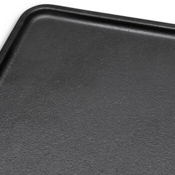 Yoder Cast Iron Griddle flat top detail - hotboxstoves.co.uk