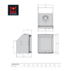 Stuv 6 Inset 45x55 Dimensions - Hot Box Stoves