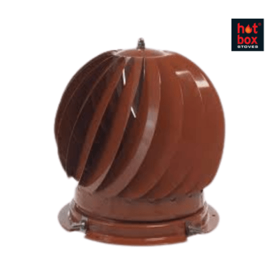 Spinning Cowl Terracotta - Hot Box Stoves