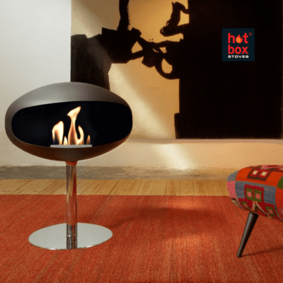 Cocoon Pedestal Bio Fire - Hot Box Stoves