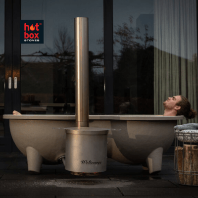 Dutchtub Love Seat - Woodfired Hot Tub - Hot Box Stoves