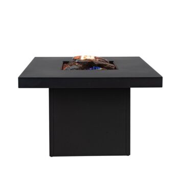Cosibrixx 90 Anthracite Fire Table Front- hotboxstoves.co.uk