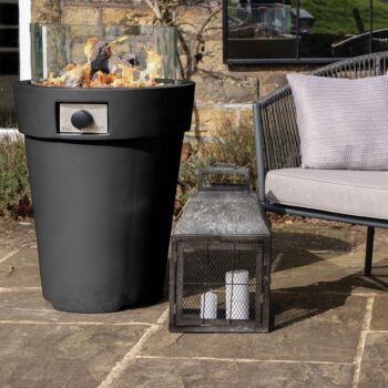 Cosidrum 70 Black Fire Pit - hotboxstoves.co.uk