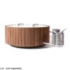 dutchtub wood studio image lid on - hotboxstoves.co.uk