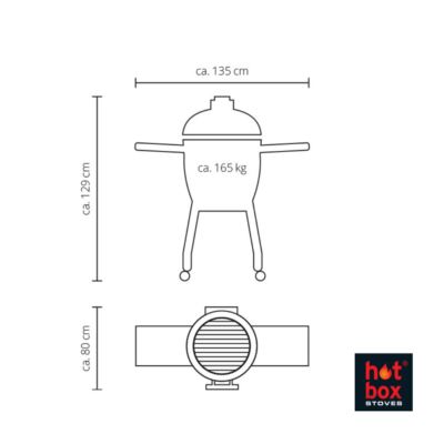 Monolith le chef dimensions - hotboxstoves.co.uk