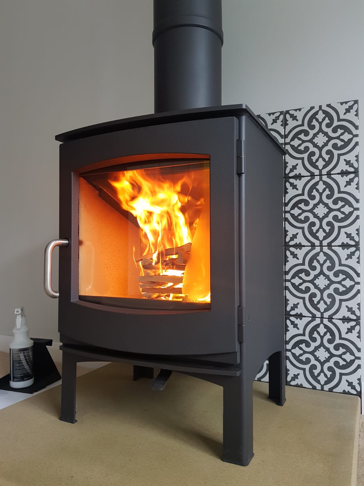 Dik Geurts Ivar 5 High | Twin Wall Chimney System | By Hot Box Stoves York
