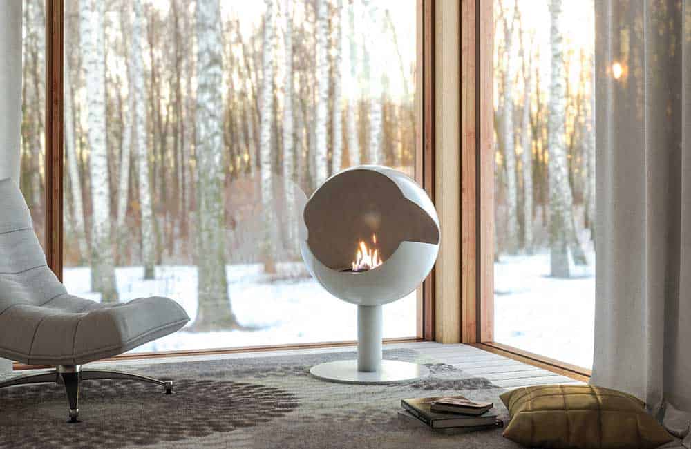 Virgo Bioethanol Fireplace - hotboxstoves.co.uk