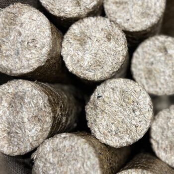 Briquette Close Up - hotboxstoves.co.uk