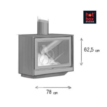 Stuv 16 1678 up Wood Burning Stove - hotboxstoves.co.uk